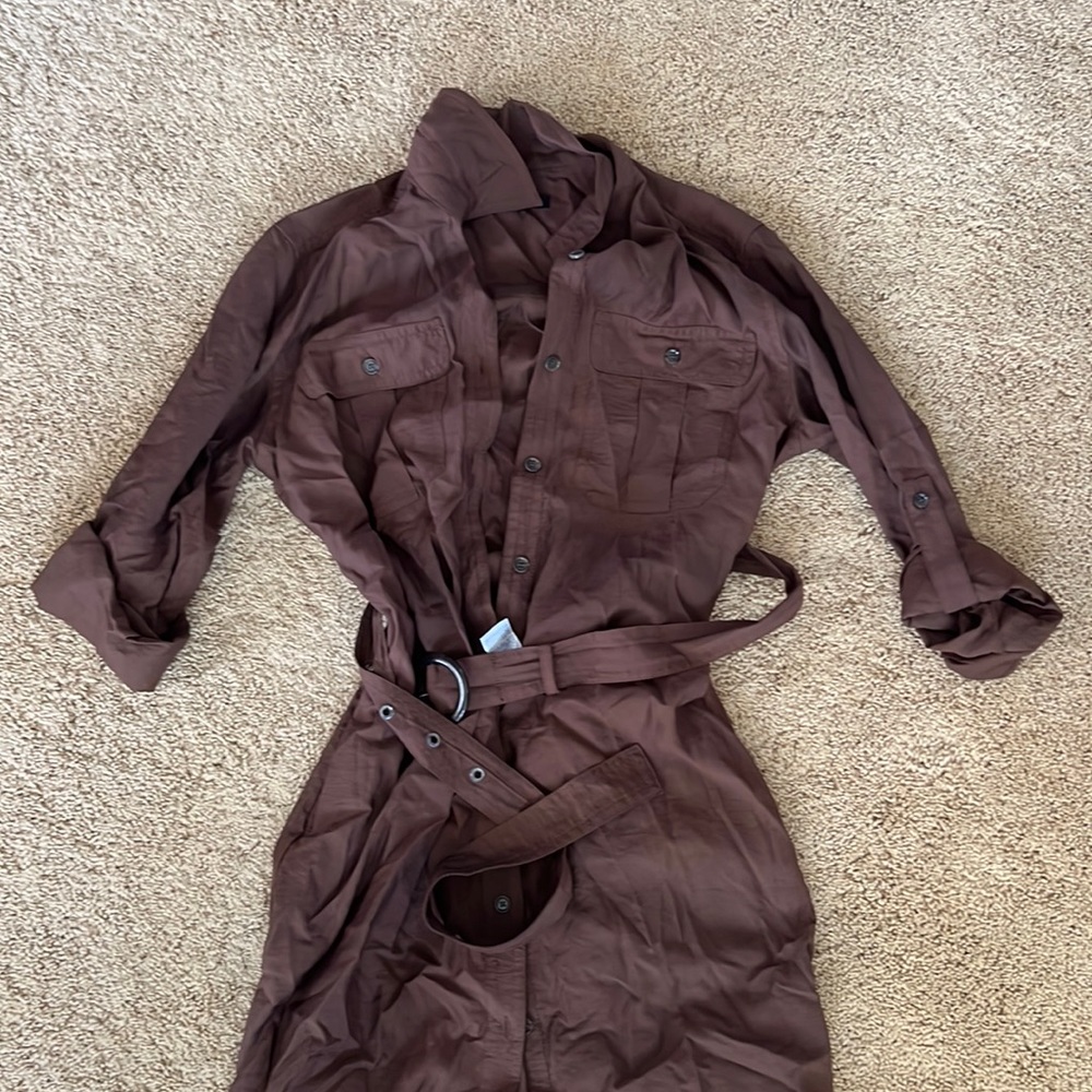 Brown Banana Republic Dress